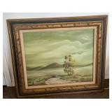 FRAMED ARTWORK-APPROX. 29"x32"
