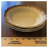 (3)STONEWARE BOWLS