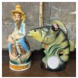 (2)DECANTERS-ASSORTED