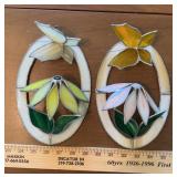 (SET)STAINED GLASS DECOR