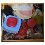 ITEMS FROM THE KITCHEN DRAWER-PLASTIC & MORE