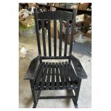 WOODEN PORCH ROCKER