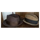(2)"GENTLEMENS" HATS-CHECK OUT THE PIC
