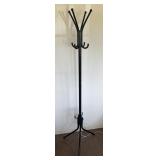 THIN METAL HALL TREE-CHEC OUT THE PIC