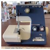 "WHITE" PORTABLE SEWING MACHINE