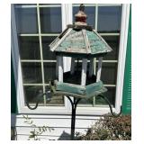 BIRD FEEDER W/SHEPHERDS HOOK-CHECK IT OUT