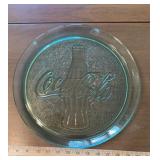 "COCA~COLA" GLASS TRAY