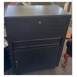 METAL STORAGE CABINET-CHECK OUT THE PIC