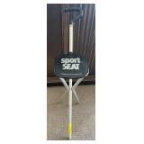FOLDING STOOL/CANE