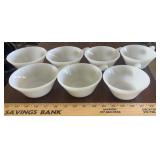 (7)"FIRE KING" SOUP CUPS-CHECK OUT THE PIC