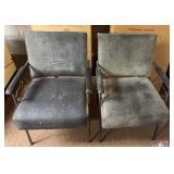 (2)WAITING ROOM "BEAUTY PARLOR" CHAIRS