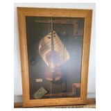 FRAMED ARTWORK-APPROX. 19ï¿½x26ï¿½