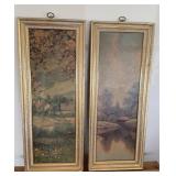 (SET)FRAMED ARTWORK-CHECK OUT THE PIC