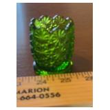 VINTAGE TOOTHPICK HOLDER-"GREEN"