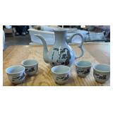 TEA SET--"NOT PERFECT"