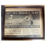FRAMED NEWSPAPER COLLECTIBLE-APPROX. 16"x14"