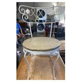 VANITY CHAIR-"METAL FRAME"
