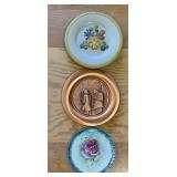 (3)DECOR PLATES-ASSORTED