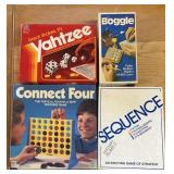 (4)BOX GAMES-ASSORTED