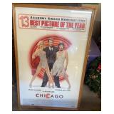 FRAMED MOVIE POSTER-APPROX. 34"x48"