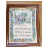 FRAMED WALL ART-APPROX. 24"x20"