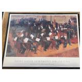 FRAMED WALL ART-APPROX. 30"x20"