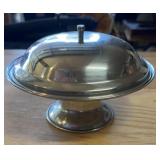 STAINLESS DISH W/COVER