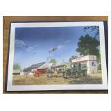 FRAMED PRINT-APPROX. 24"x16"