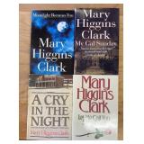 (4)BOOKS/NOVELS-***MARY HIGGINS CLARK***