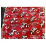 FLEECE FABRIC-"CINCINNATI REDS"