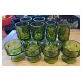 GLASSWARE ITEMS-GREEN