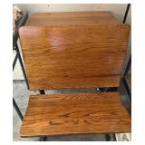 VINTAGE SCHOOL DESK-"AWESOME IN CONDITION"
