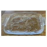 GLASS SERVING PLATTER