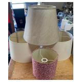 (4)LAMPSHADES-ASSORTED