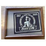 FRAMED COLLECTIBLE-APPROX.18"x14"