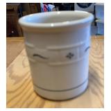 LONGABERGER POTTERY-APPROX. 9" TALL