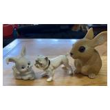 SHELF SETTERS-"RABBITS & DOG"