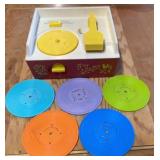 "FISHER~PRICE" COLLECTIBLE TOY-RECORD PLAYER