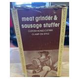 MEAT GRINDER & SAUSAGE STUFFER W/ORIGINAL BOX