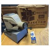 AUTOMATIC SLIDE PROJECTOR W/ORIGINAL BOX