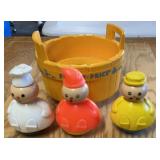"FISHER~PRICE" COLLECTIBLE TOY-WOBBLE PEOPLE