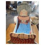 DOLL CRADLE-APPROX/ 28"x15"