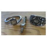 (3)LADIES WRISTWATHCES-ASSORTED