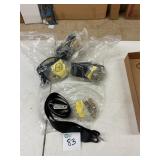 4 Seat Belts - Black