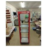 Vintage Coca Cola Metal Display Shelf