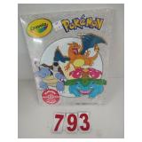 Crayola Pokemon Coloring Book and Poster