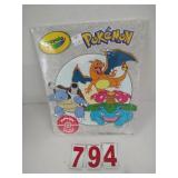 Crayola Pokemon Coloring Book and Poster