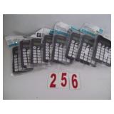 lot of 8 Pen Gear Hand held calculators