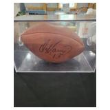 Dan Marino Autographed Football in case