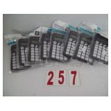 lot of 8 Pen Gear Hand held calculators